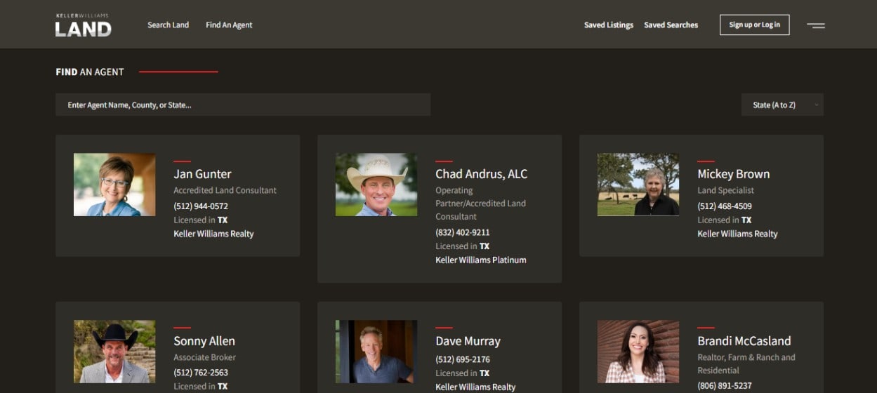 Find a KW Land® member agent using the KWLand.com agent search tool. Connect with local land experts to assist with selling land, and real estate marketing.
